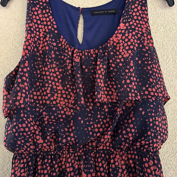 Peaches & Cream Ruffle Front Dress - Picture 5 of 10